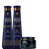Shampoo + Conditioner + Mask Nanoplex Arginina