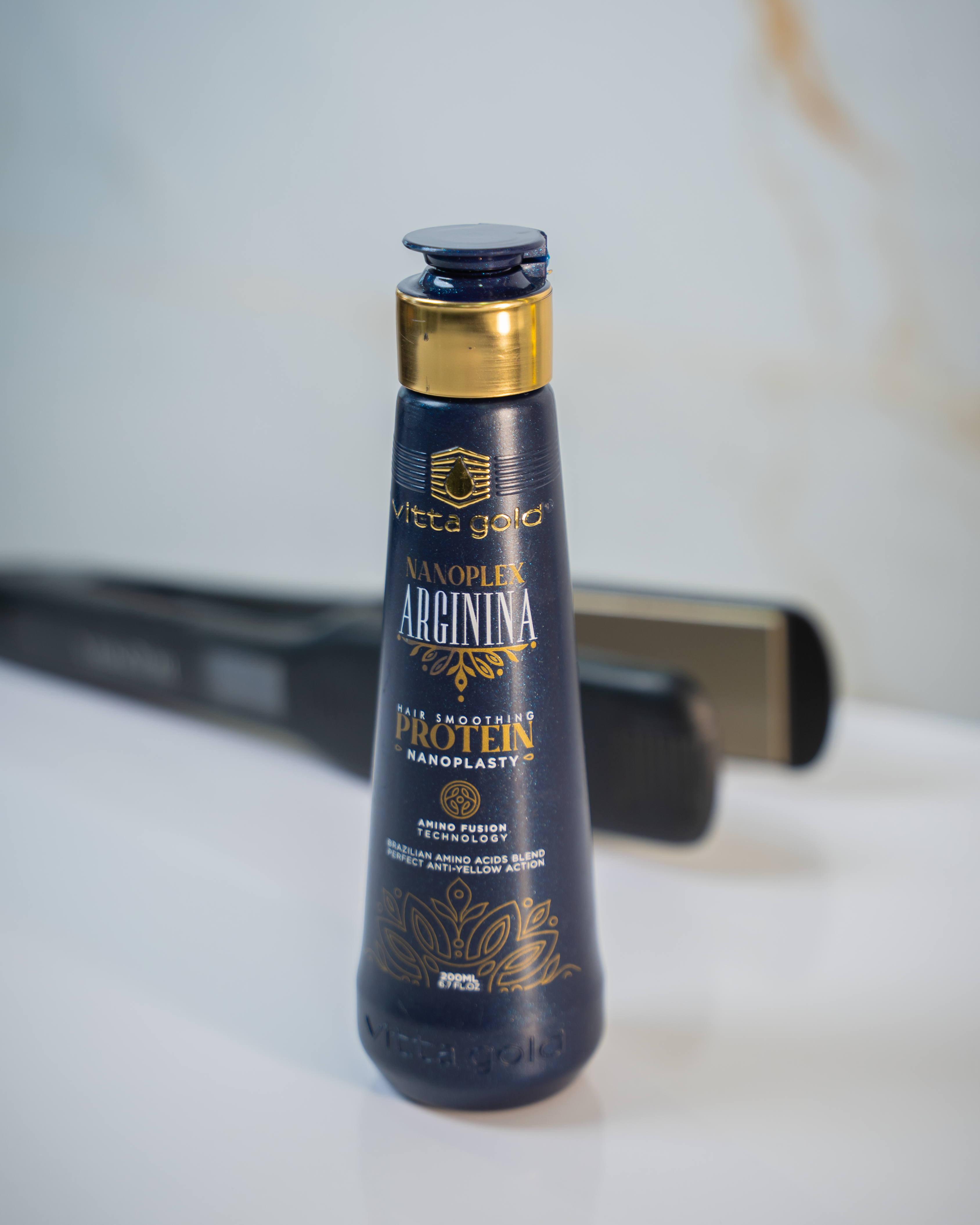 Nanoplex Arginina™ Hair Straightening Nanoplastia Protein 200ml (6.7 fl. oz)