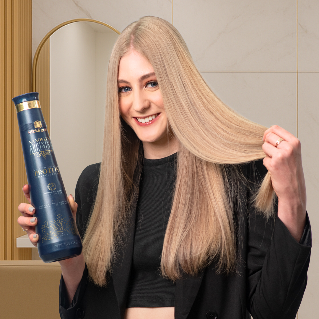 Nanoplex Arginina™ Hair Straightening Nanoplastia 1L/1000ml Nanoplex Arginina™ Hair Straightening Nanoplastia 1L/1000ml