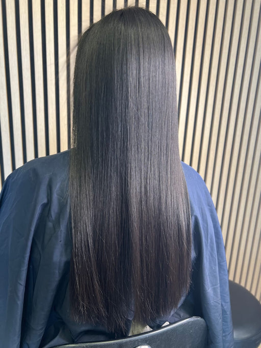 After — Ultra frizzy and coarse hair